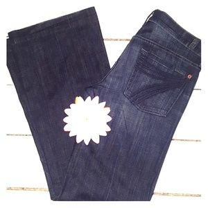 7 FOR ALL MAN KIND DOJO WIDE LEG JEANS